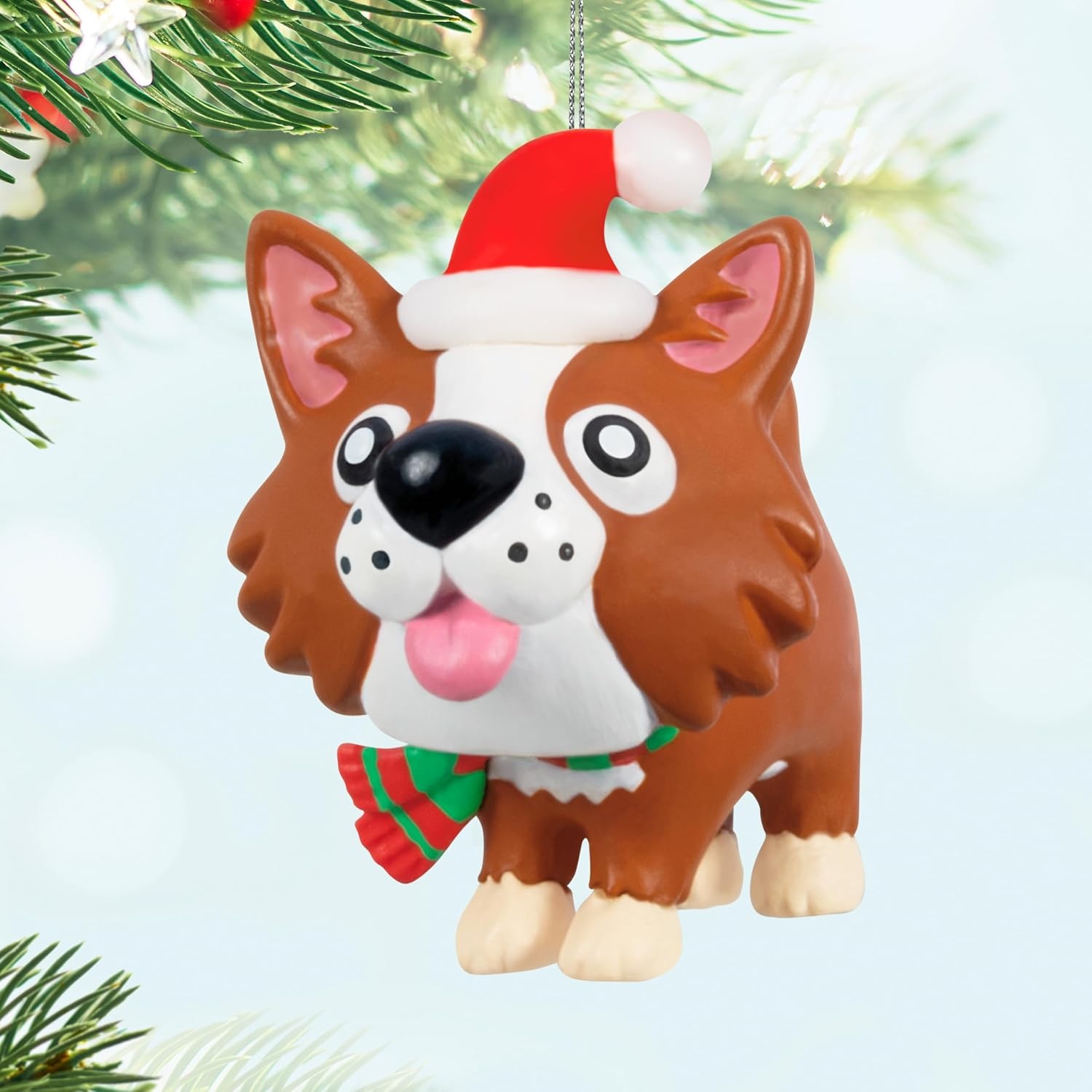 image:imageHallmark Keepsake 109 Mini Christmas Ornament 2024 Howliday Helpers Gifts for Animal Lovers2024 Howliday Helpers