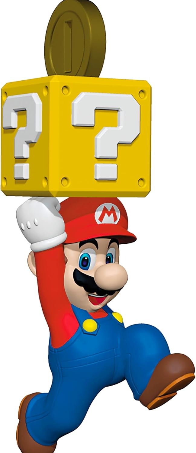 image:imageHallmark Keepsake Christmas Ornament 2024 Nintendo Super Mario Powered Up With Mario Propeller Mario Gifts for GamersSuper Mario with Question Block