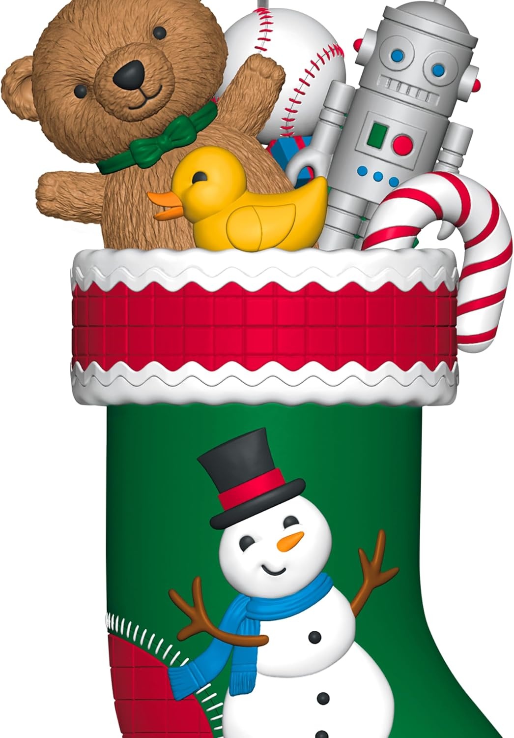 image:imageHallmark Keepsake Christmas Ornament 2024 Santa with Toys Santa Collectors Gifts2026 Stocking Stuffers