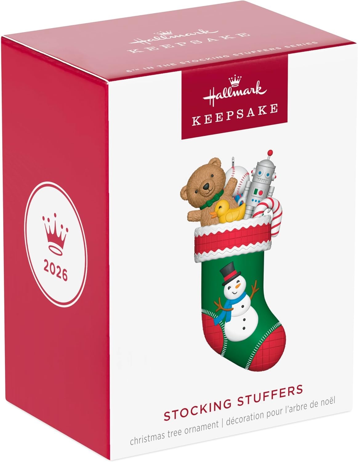 image:imageHallmark Keepsake Christmas Ornament 2024 Santa with Toys Santa Collectors Gifts2026 Stocking Stuffers