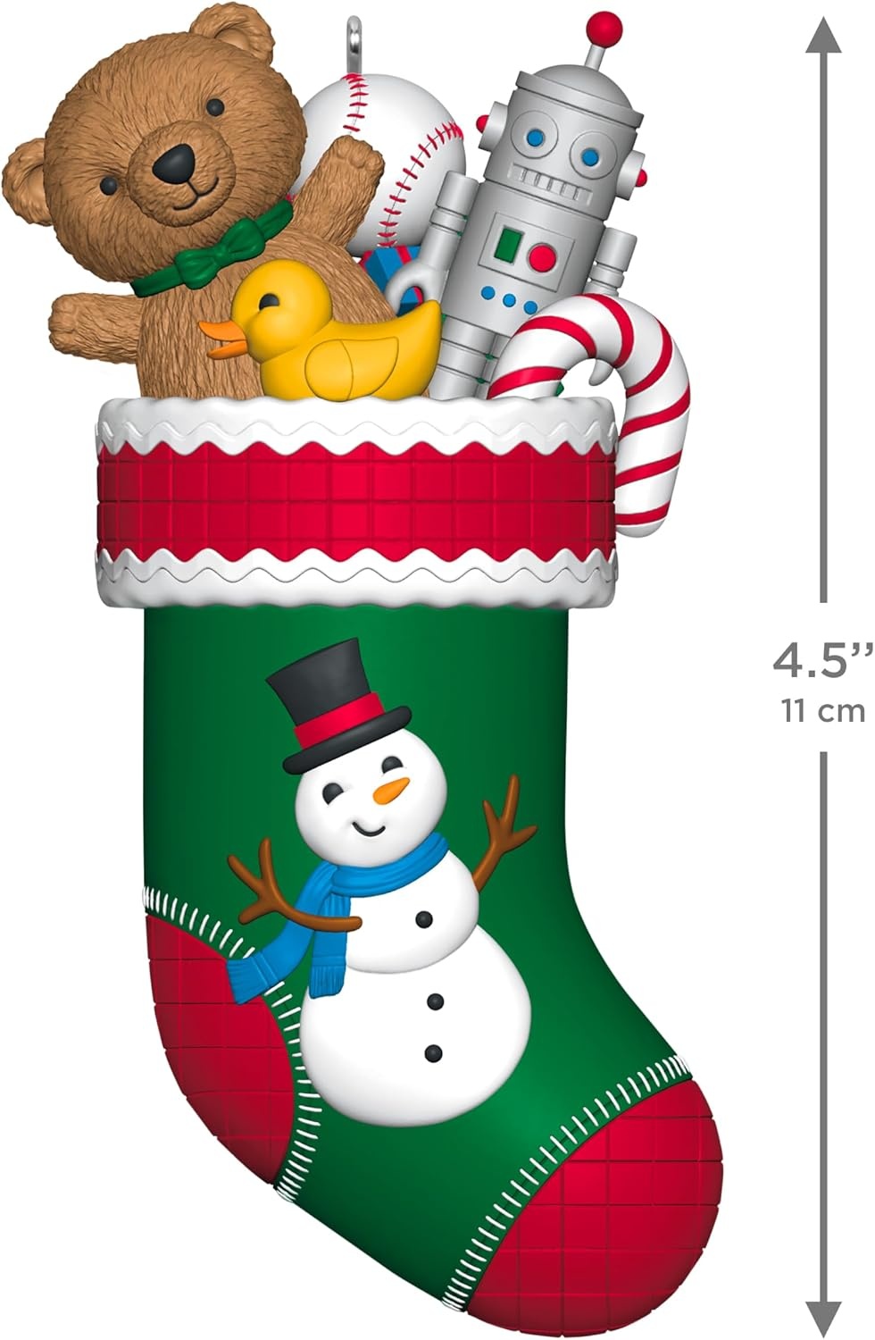 image:imageHallmark Keepsake Christmas Ornament 2024 Santa with Toys Santa Collectors Gifts2026 Stocking Stuffers