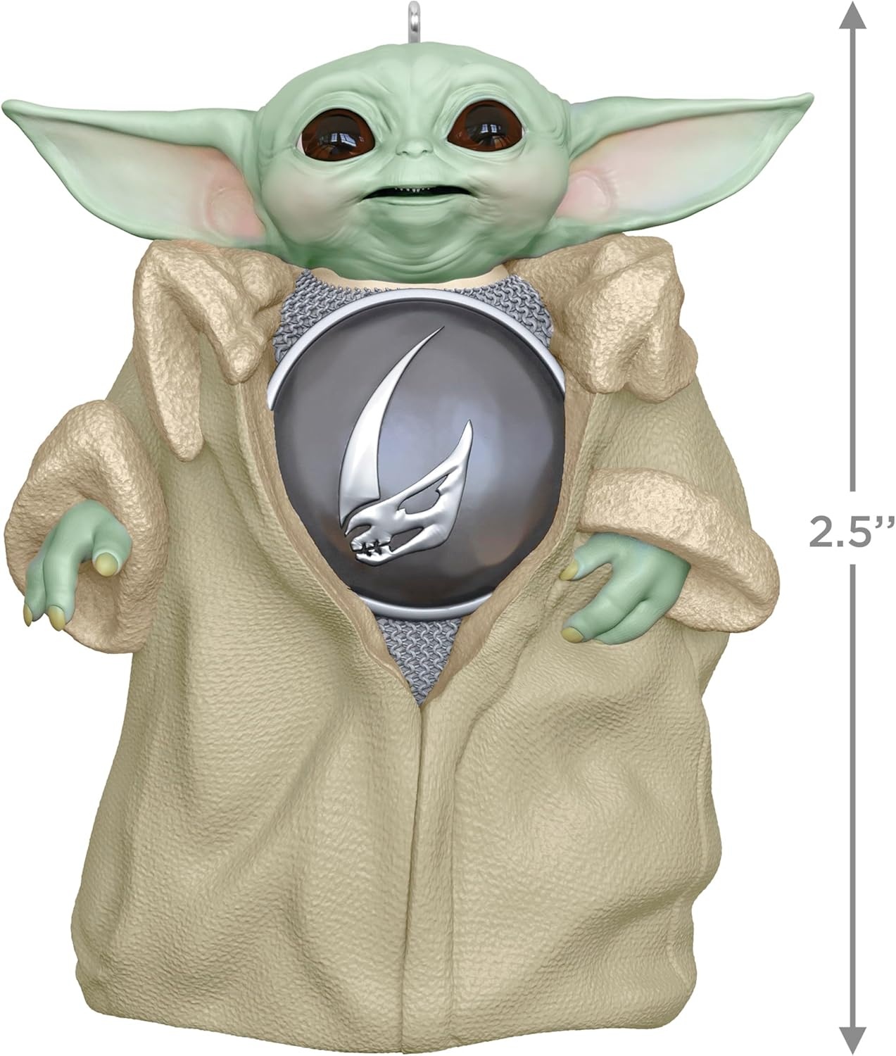 image:imageHallmark Keepsake Christmas Ornament 2025 Star Wars The Mandalorian Grogu Gifts for Star Wars FansGrogu