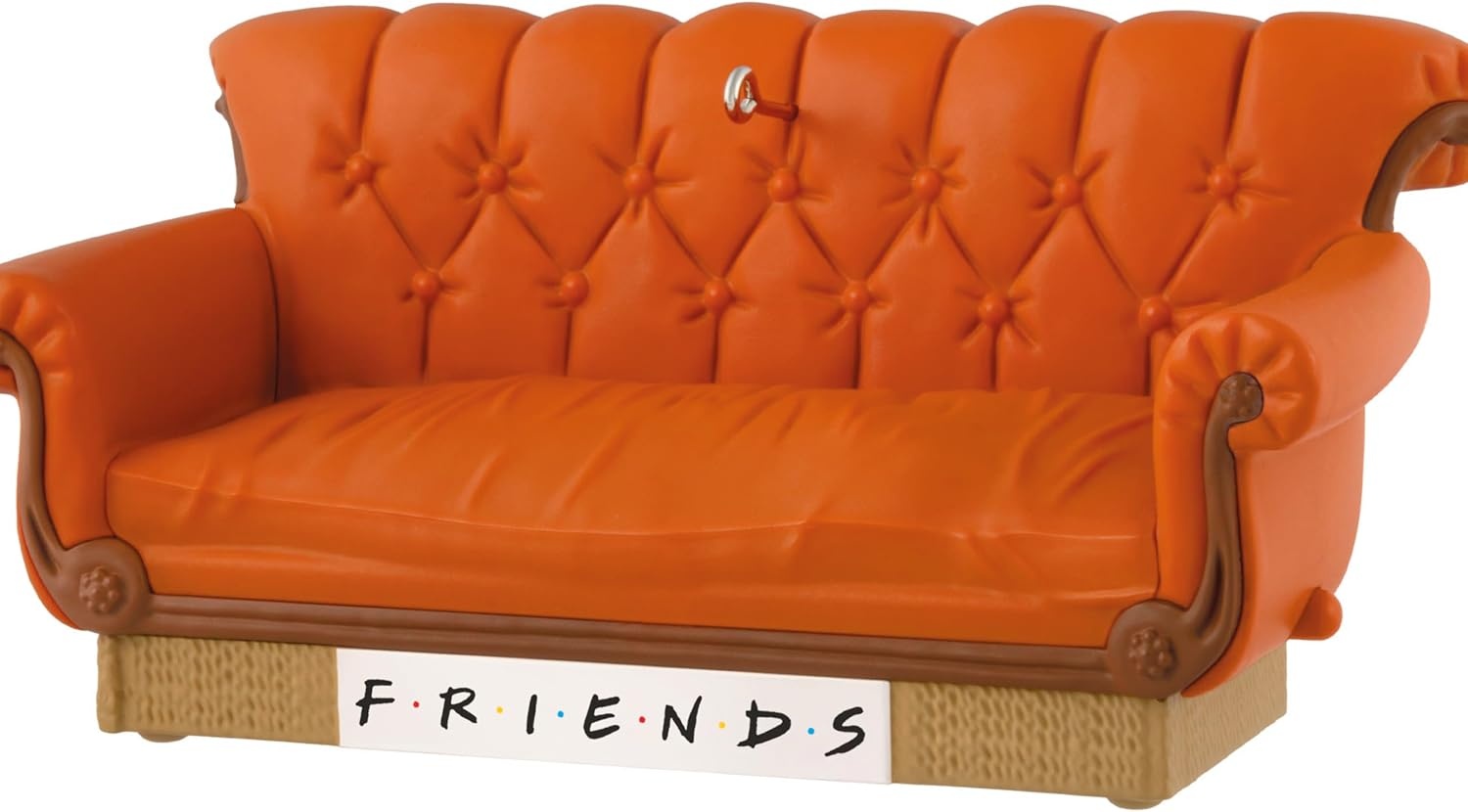 image:imageHallmark Keepsake Christmas Ornament Friends Central Perk Couch with Sound Friends TV Show GiftsCentral Perk Couch