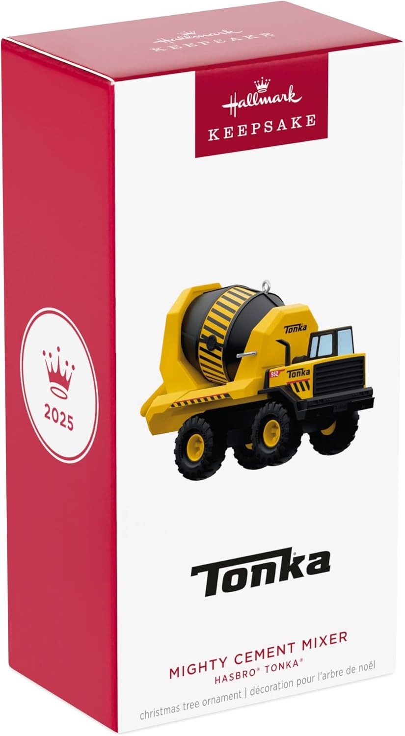 image:imageHallmark Keepsake Christmas Ornament Hasbro Tonka Road Grader Metal Gifts for KidsTonka Mighty Cement Mixer