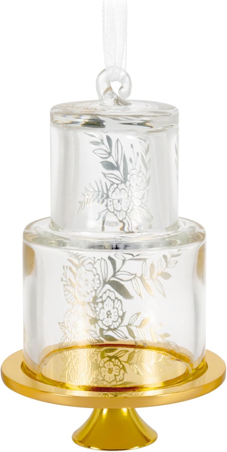 image:imageHallmark Keepsake Christmas Ornament Our Sweet Beginning 2025 Glass Wedding Gifts2025 Our Sweet Beginning
