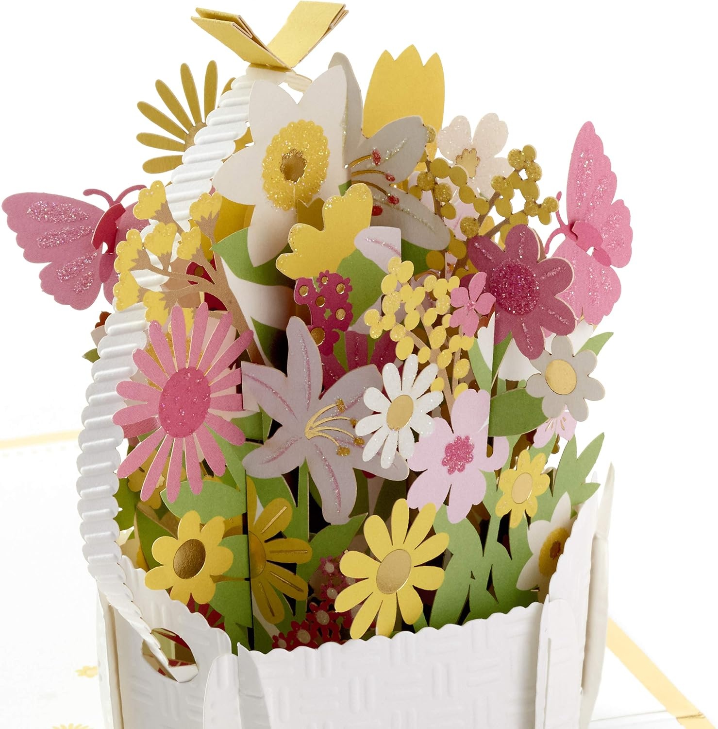 image:imageHallmark Signature Paper Wonder Mothers Day Pop Up Card All Time BestYellow Pink and White