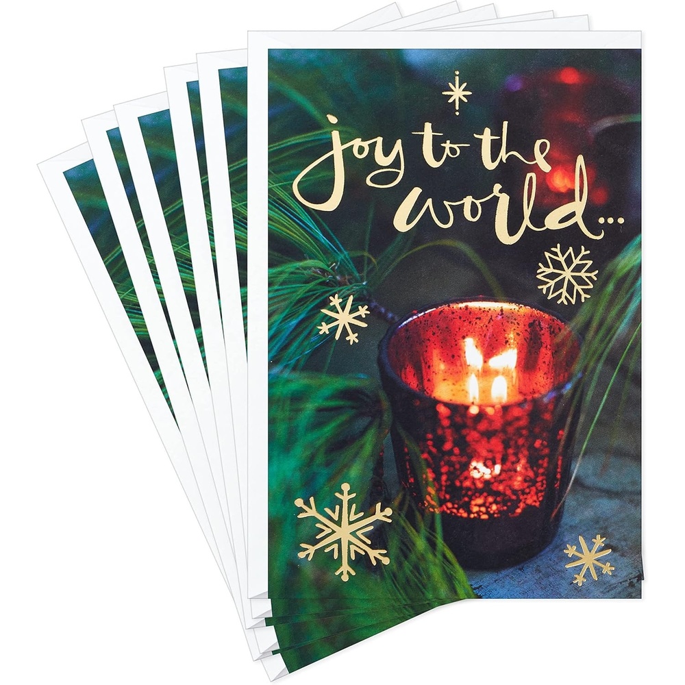 image:imageDaySpring Religious Christmas Cards God Bless You 6 Cards with EnvelopesJoy to the World