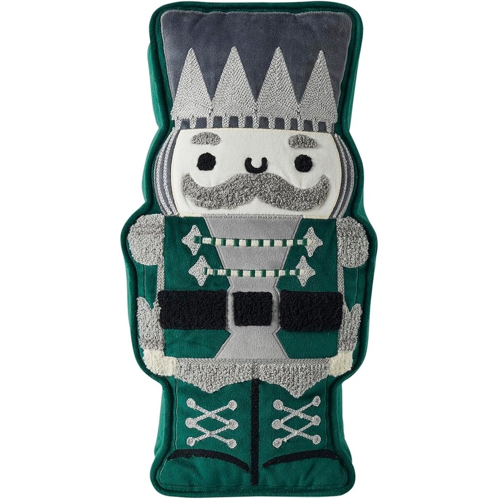 image:imageHallmark  Decorative Throw Pillow for Couch or Bed Holiday Home Dcor 12 x 13 Ornament RedNutcracker