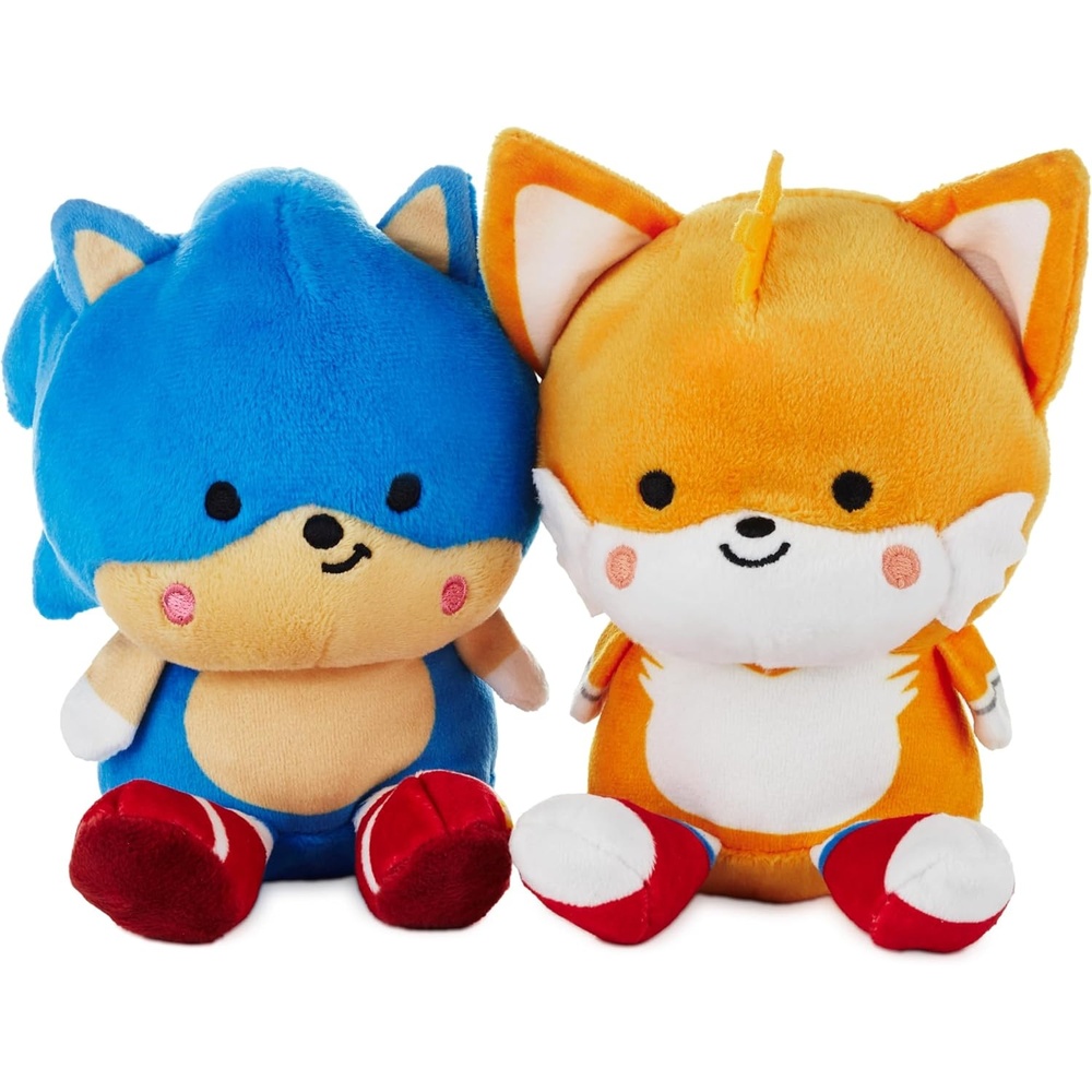 image:imageHallmark Better Together Sega Sonic The Hedgehog Magnetic Plush Sonic and Tails 525 Stuffed Toys Easter Gifts for KidsSonic Better Together Plush