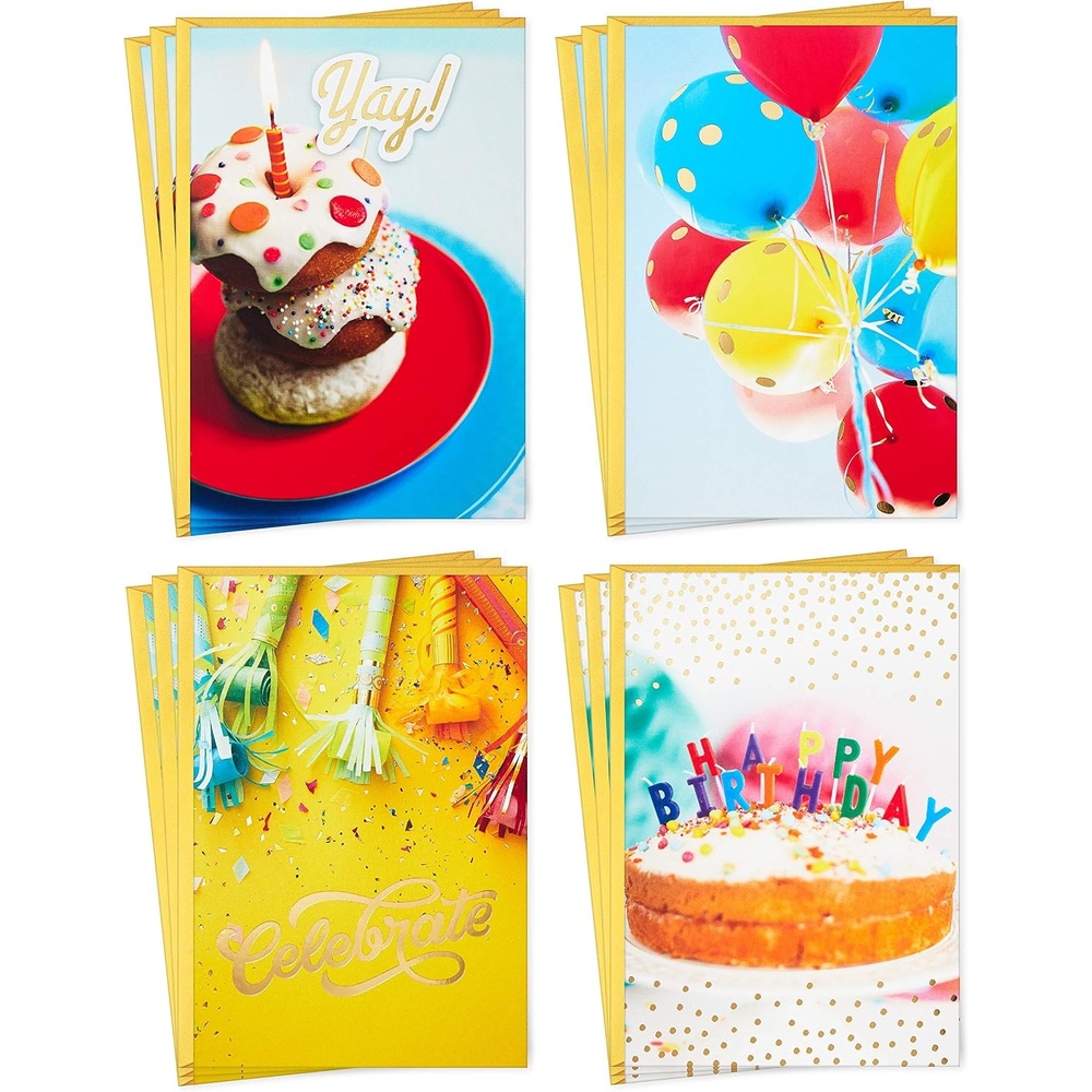 image:imageHallmark Birthday Cards Assortment Classic Celebrate 12 Cards with EnvelopesCelebrate