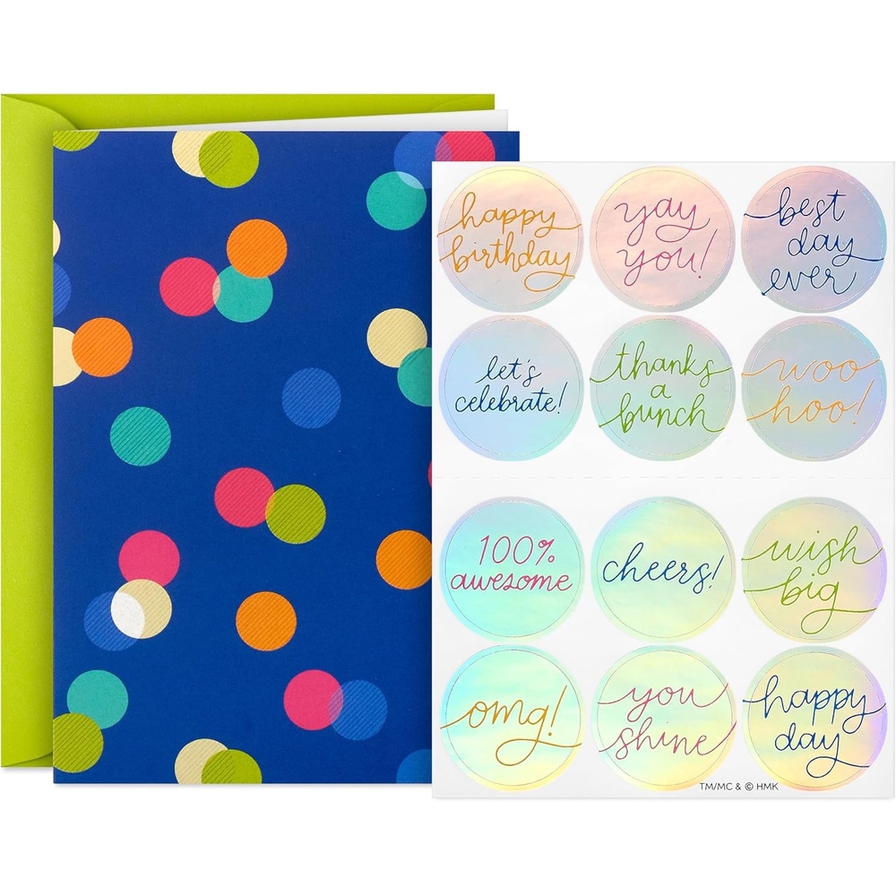 image:imageHallmark Blank Cards Assortment Dogs and Cats 36 Assorted Note Cards with EnvelopesCustomizable Confetti
