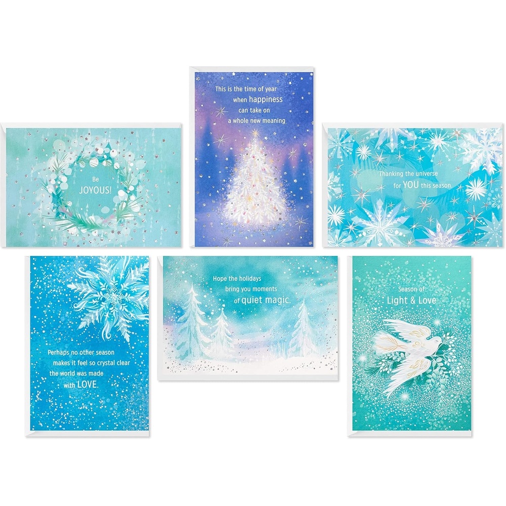 image:imageHallmark Boxed Holiday Cards Assortment Season of Light and Love 6 Designs 36 Cards with EnvelopesSeason of Light