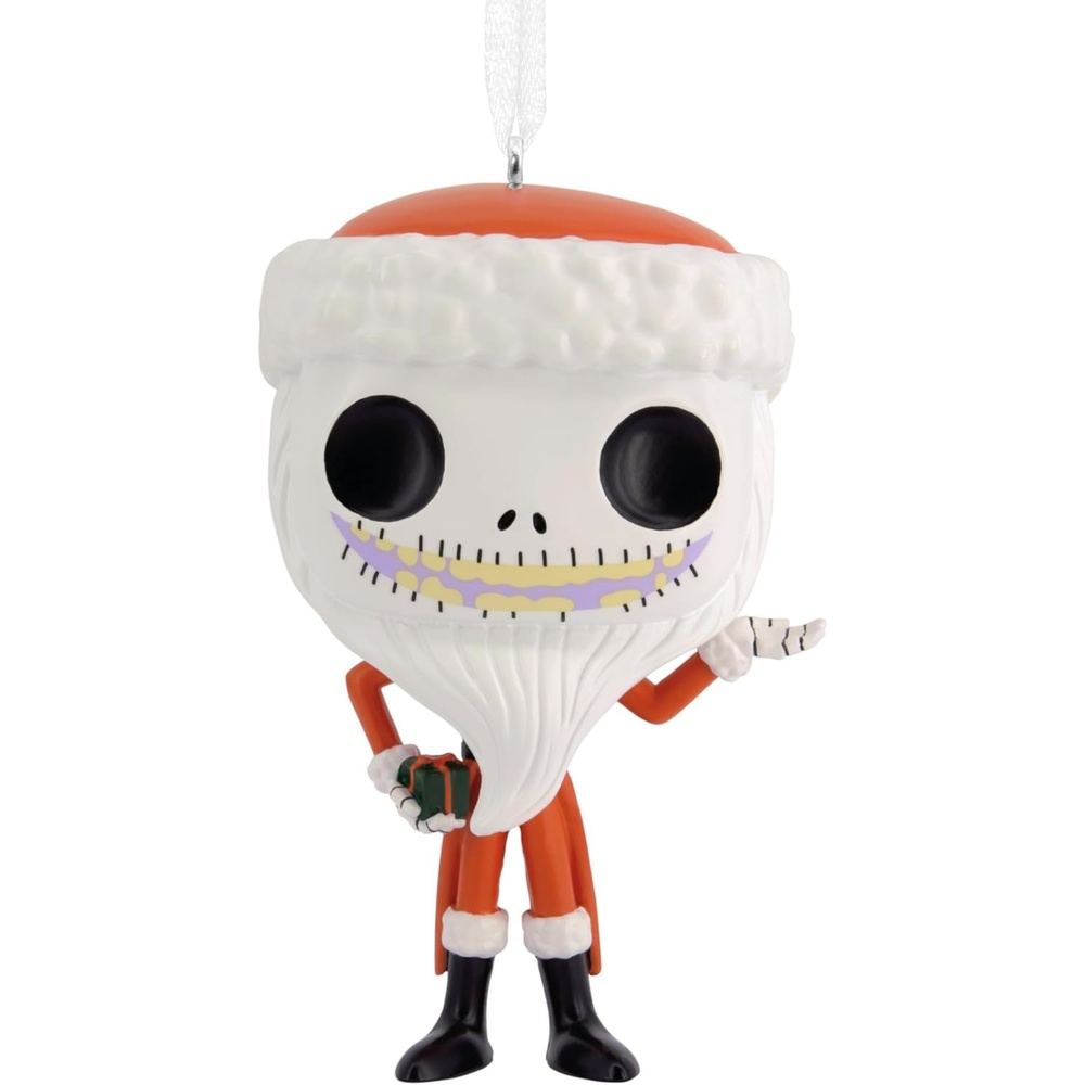 image:imageHallmark Christmas Ornament Disney Tim Burtons The Nightmare Before Christmas Santa Jack Funko POP Ornament Gifts for Disney Fans