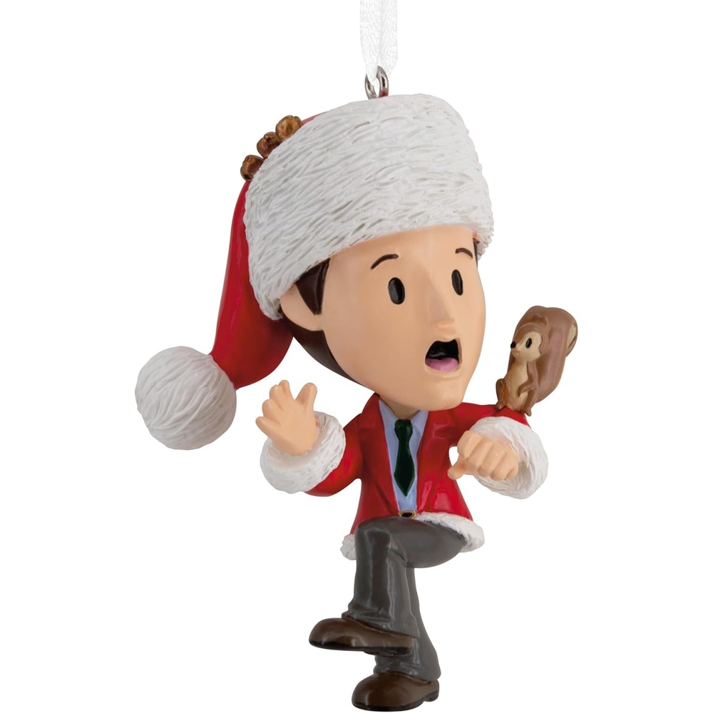 image:imageHallmark Christmas Ornament National Lampoons Christmas Vacation Clark Griswold with Squirrel Stylized Ornament Christmas Movie GiftsClark Griswold