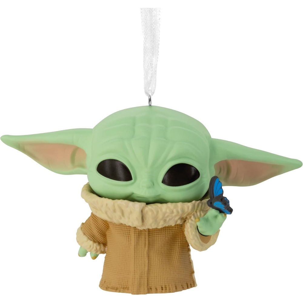image:imageHallmark Christmas Ornament Star Wars The Mandalorian Grogu with Butterfly Funko POP Ornament Gifts for Star Wars Fans4 x 25 x 2