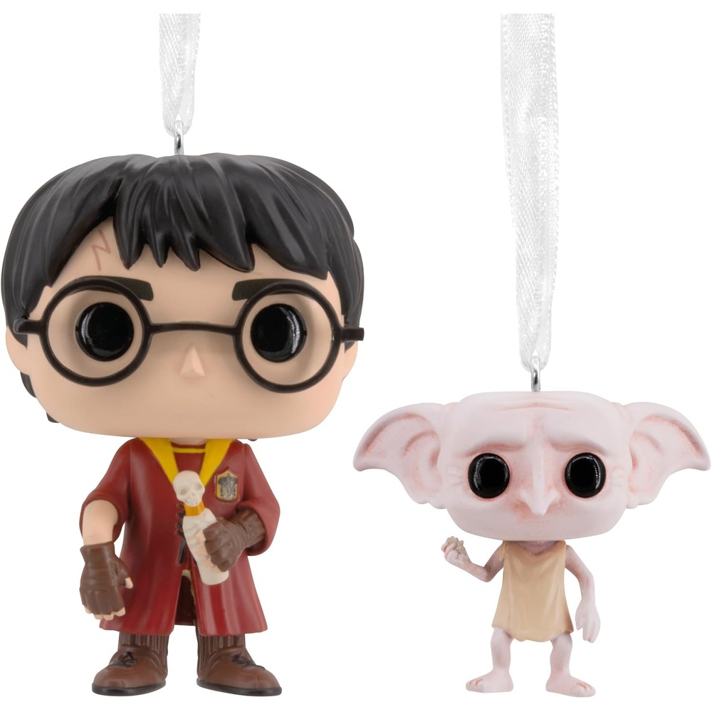 image:imageHallmark Christmas Ornaments Harry Potter and Dobby Funko POP Ornaments Set of 2 Pop Culture Gifts
