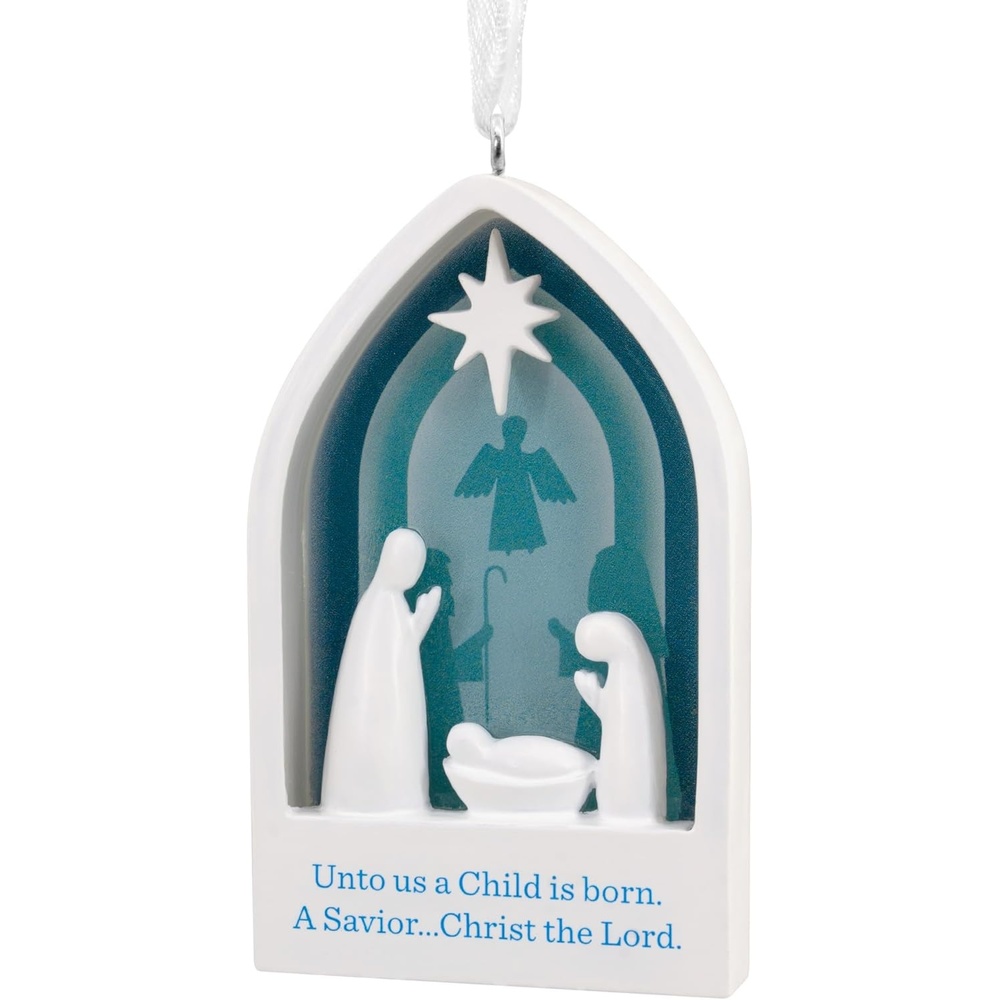 image:imageHallmark Dayspring Jesus is The Gift Star Christmas OrnamentNativity