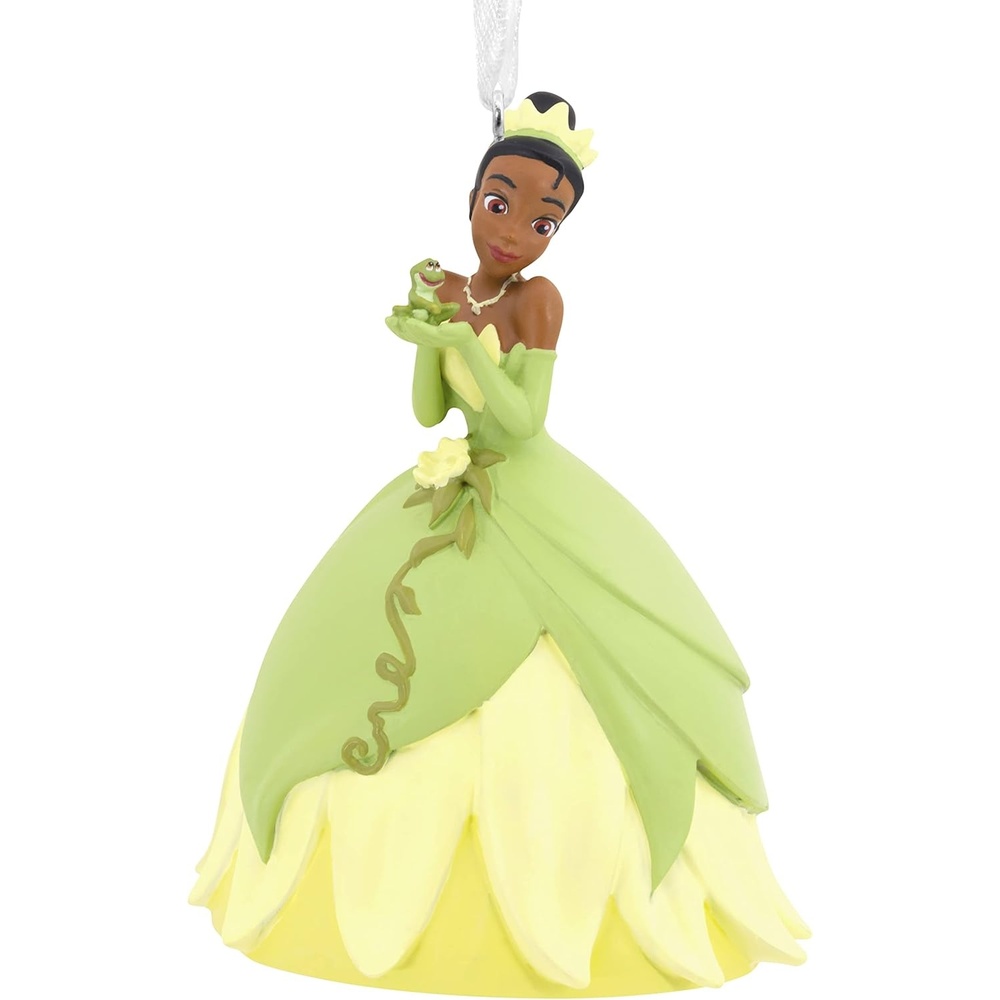 image:imageHallmark Disney Princess NeQwa Art Cinderella Christmas Ornament HandPainted GlassTiana With Frog Prince Naveen