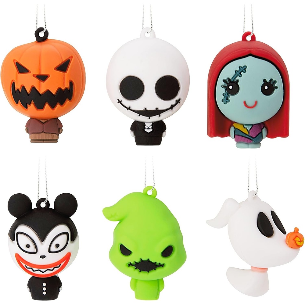 image:imageHallmark Disney Tim Burtons The Nightmare Before Christmas Mini Christmas Ornaments Shatterproof Set of 6Mini Set of 6