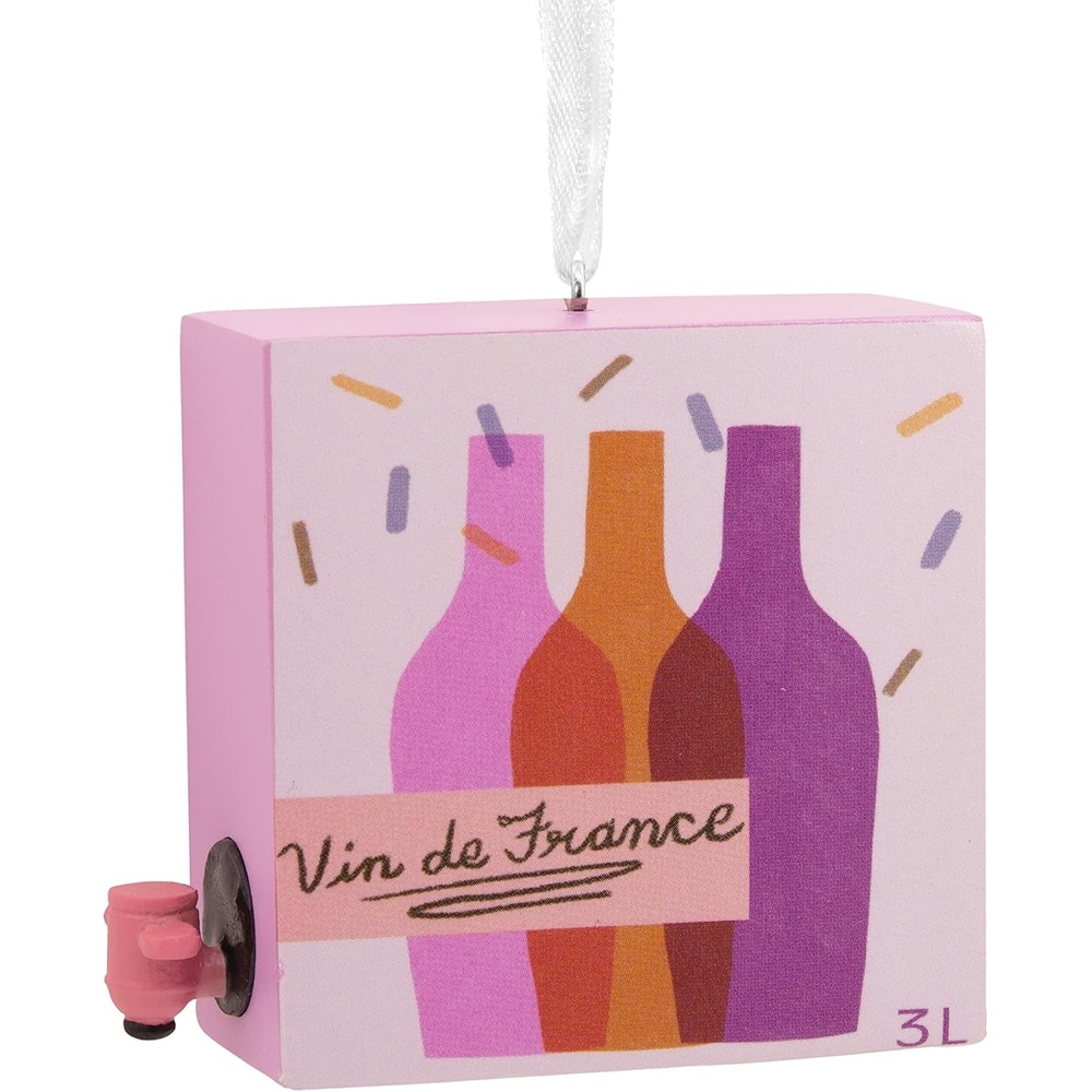 image:imageHallmark Friends Drink Alike Cocktail Glasses Christmas OrnamentBoxed Wine