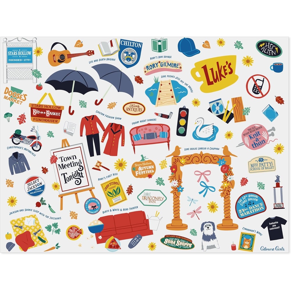 image:imageHallmark Gilmore Girls Stars Hollow Map Throw Blanket Birthday for Moms Daughters Teens 50 x 60Gilmore Girls Memorable Moments