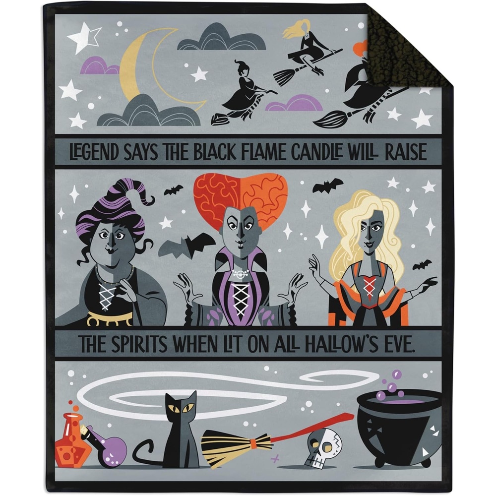 image:imageHallmark Gilmore Girls Stars Hollow Map Throw Blanket Birthday for Moms Daughters Teens 50 x 60Hocus Pocus