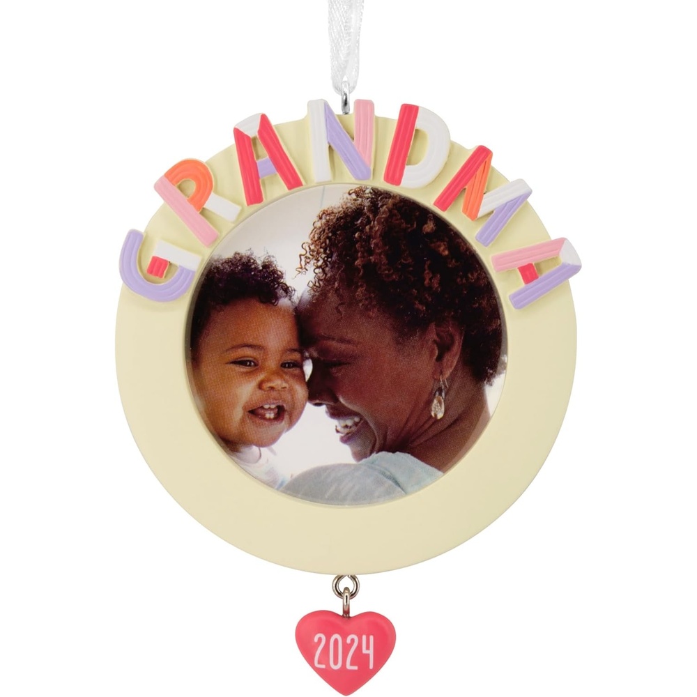 image:imageHallmark Grandma Photo Holder 2024 Christmas OrnamentGrandma Photo Holder 2024