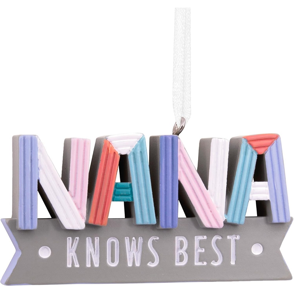 image:imageHallmark Grandma Photo Holder 2024 Christmas OrnamentNana Knows Best