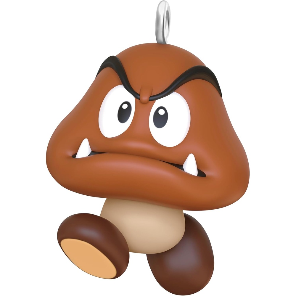 image:imageHallmark Keepsake 096 Miniature Christmas Ornament 2023 Nintendo Super Mario Toad Mini Gifts for GamersSuper Mario Goomba