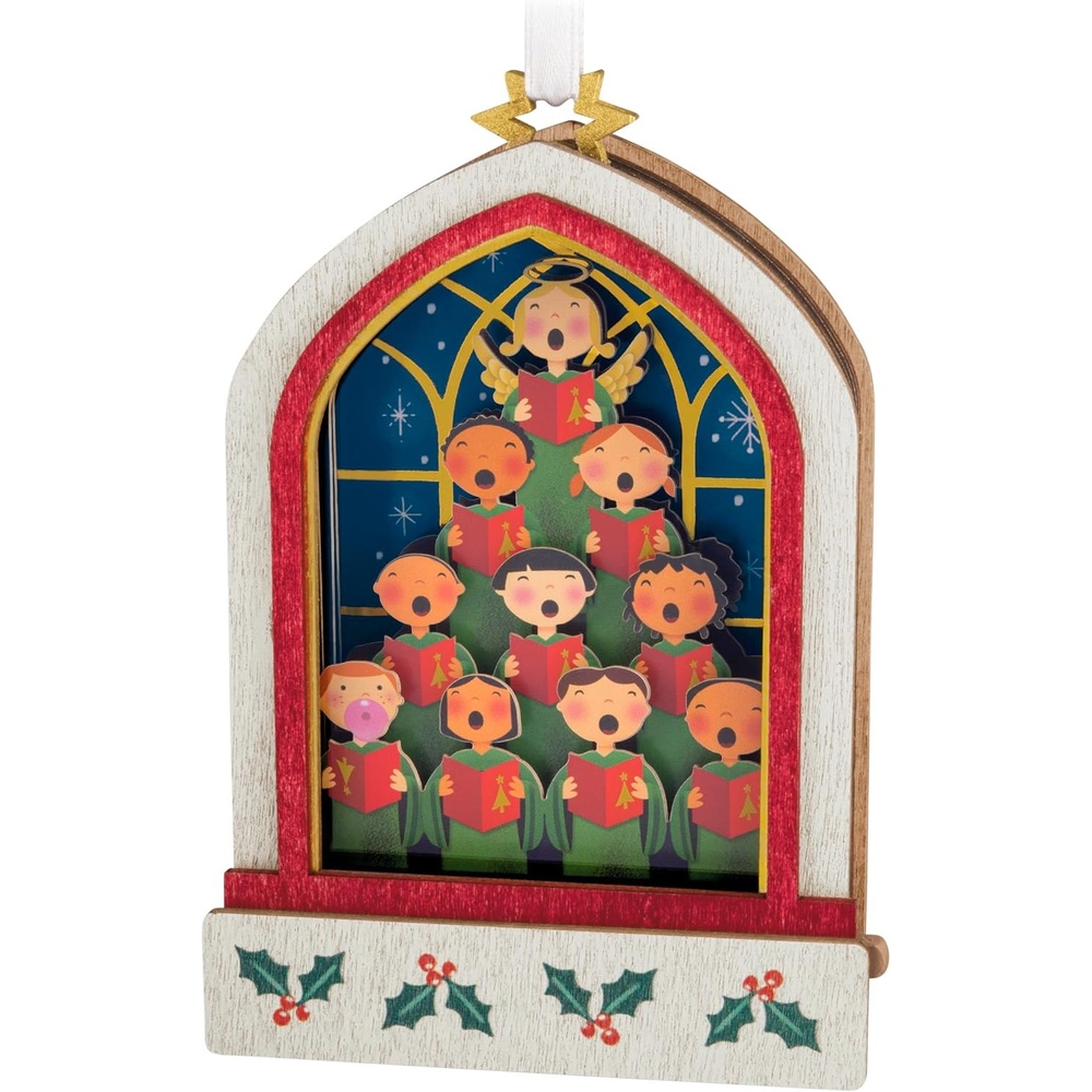 image:imageHallmark Keepsake Christmas Ornament 2023 A Child is Born Nativity Papercraft Religious Gift2026 Lifting Their Voices