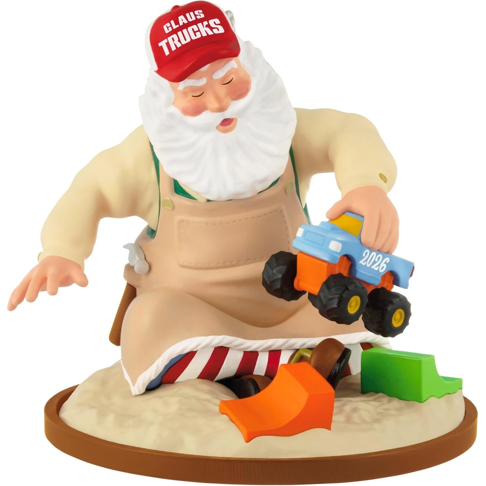 image:imageHallmark Keepsake Christmas Ornament 2023 Toymaker Santa Santa Collectors Gifts2026 Toymaker Santa