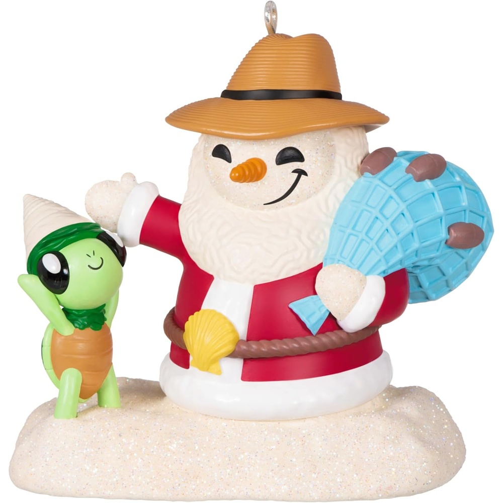 image:imageHallmark Keepsake Christmas Ornament 2025 Sandal The Sandman Snowman Collectors Gifts2024 Sandal the Snowman