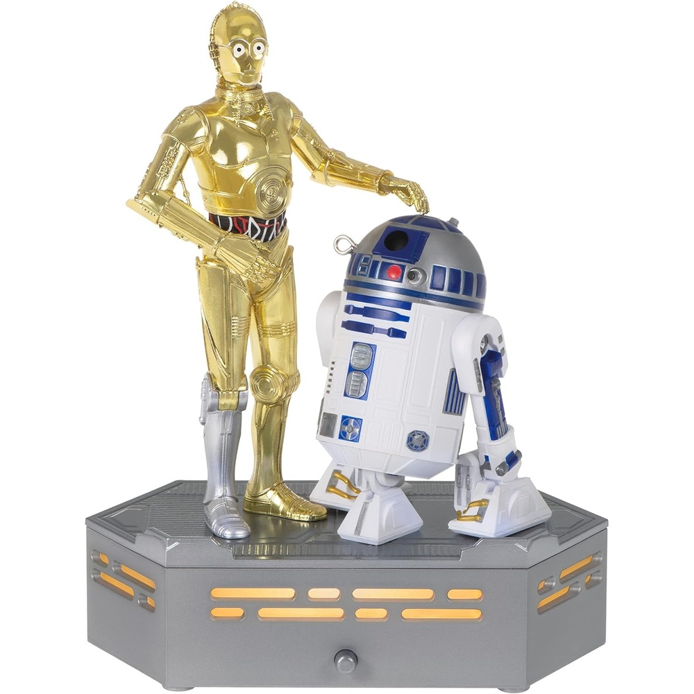 image:imageHallmark Keepsake Christmas Ornament 2025 Star Wars The Mandalorian Grogu Gifts for Star Wars FansC3PO and R2D2