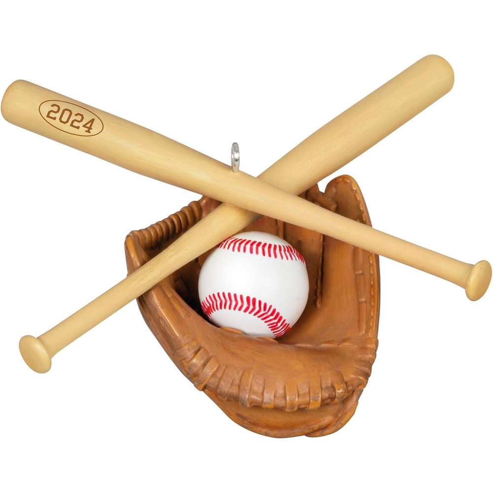 image:imageHallmark Keepsake Christmas Ornament Baseball Star 2025 Gifts for Sports FansBaseball 2024