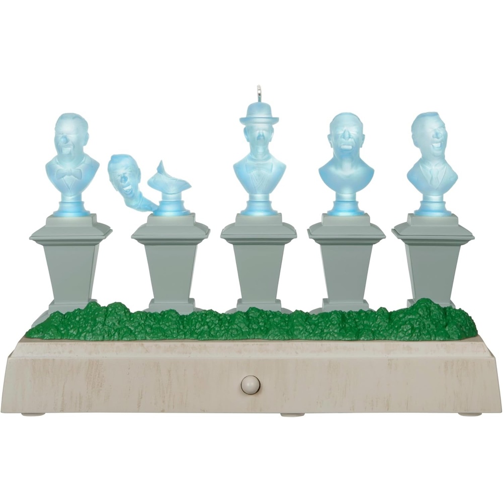 image:imageHallmark Keepsake Christmas Ornament Disney The Haunted Mansion Collection Constance Hatchaway With Light and Sound Gifts for Disney FansSinging Busts