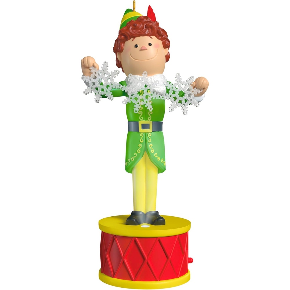 image:imageHallmark Keepsake Christmas Ornament Elf Collection Jovie with Light and Sound Christmas Movie GiftsBuddy the Elf