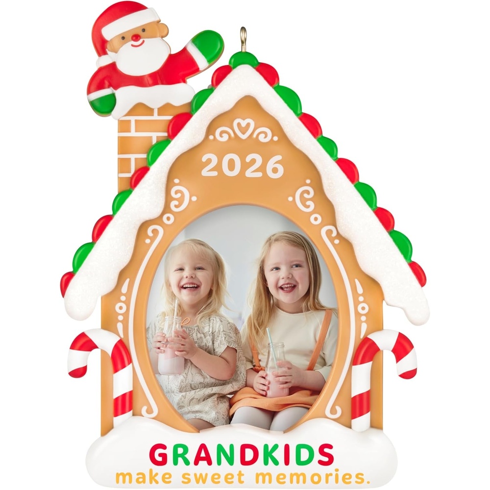 image:imageHallmark Keepsake Christmas Ornament Grandkids are So Sweet Photo Frame Gifts for Grandparents2026 Sweet Grandkids