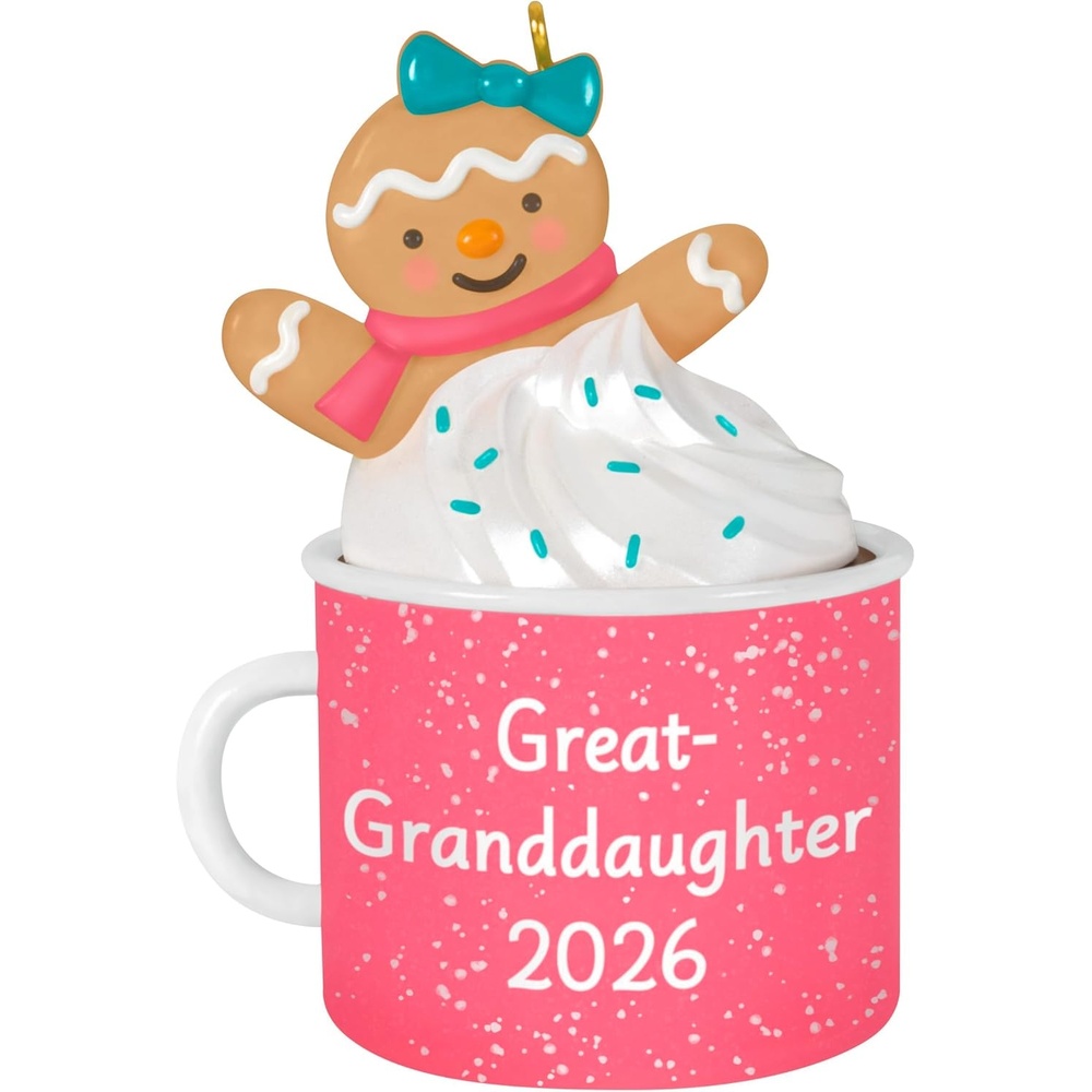 image:imageHallmark Keepsake Christmas Ornament GreatGranddaughter Cupcake 20252026 GreatGranddaughter