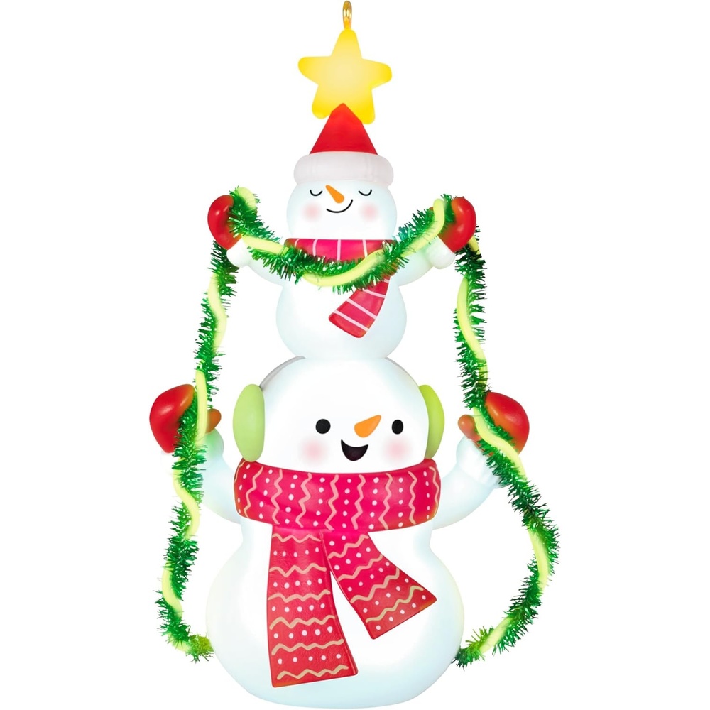 image:imageHallmark Keepsake Christmas Ornament Light It Up with Light Snowman Collectors Gifts2025 Light it Up