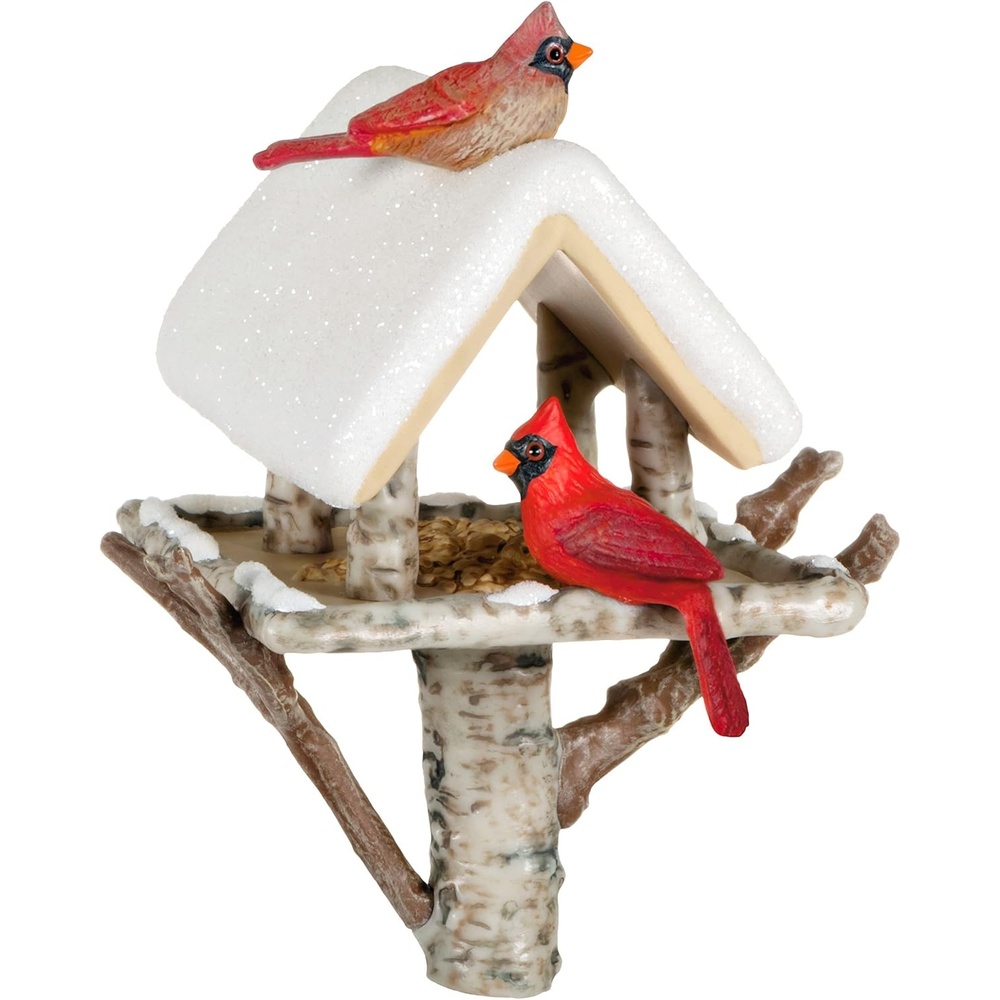 image:imageHallmark Keepsake Christmas Ornament Marjolein Bastin Charming Cardinals Papercraft Gifts for Nature LoversWinter Cardinals