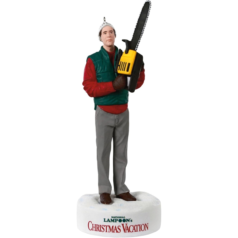 image:imageHallmark Keepsake Christmas Ornament National Lampoons Christmas Vacation Trimming The Tree with Sound Movie Gifts