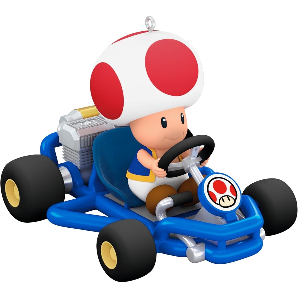 image:imageHallmark Keepsake Christmas Ornament Nintendo Mario Kart Luigi Gifts for GamersMario Kart Toad