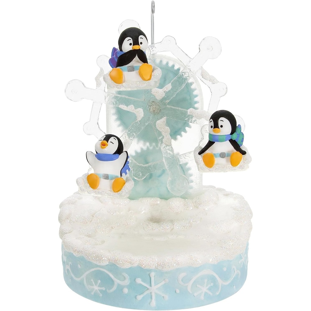 image:imageHallmark Keepsake Christmas Ornament Playful Penguins Musical with Light and MotionPlayful Penguins on Ferris Wheel