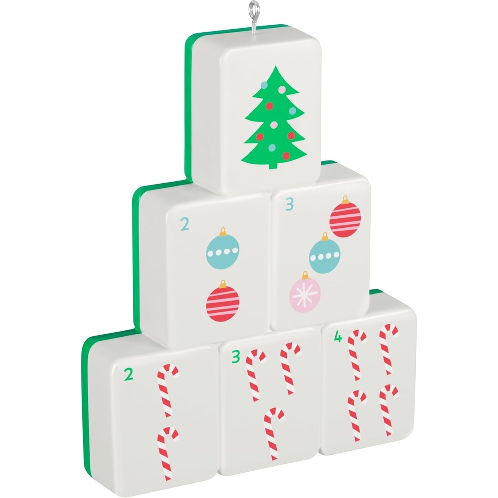 image:imageHallmark Keepsake Christmas Ornament Sew Darn for Sewists and Crafters2026 Merry Mahjong