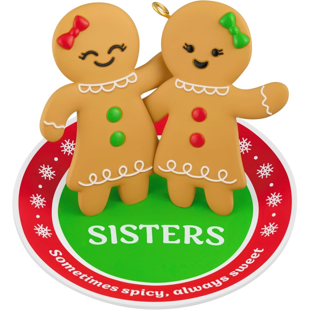 image:imageHallmark Keepsake Christmas Ornament Sisters Share the Love 20252026 Sisters