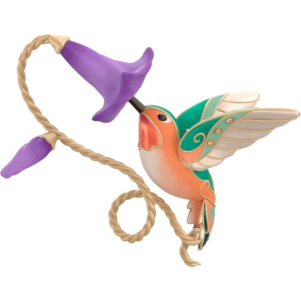 image:imageHallmark Keepsake Christmas Ornament The Beauty of Birds Blackburnian Warbler Gifts for Nature LoversAllens Hummingbird