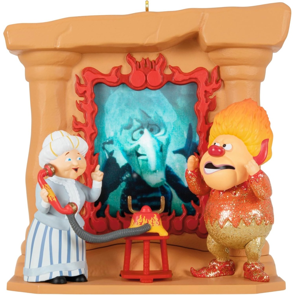 image:imageHallmark Keepsake Christmas Ornament The Year Without a Santa Claus Heat Miser with Light Christmas Movie Gifts2026 Mrs Claus