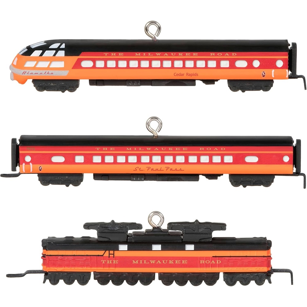 image:imageHallmark Keepsake Christmas Tabletop Decoration Lionel Trains Lionelville with Light Sound and Motion Gifts for Train LoversLionel Milwaukee Road EP2 Passenger