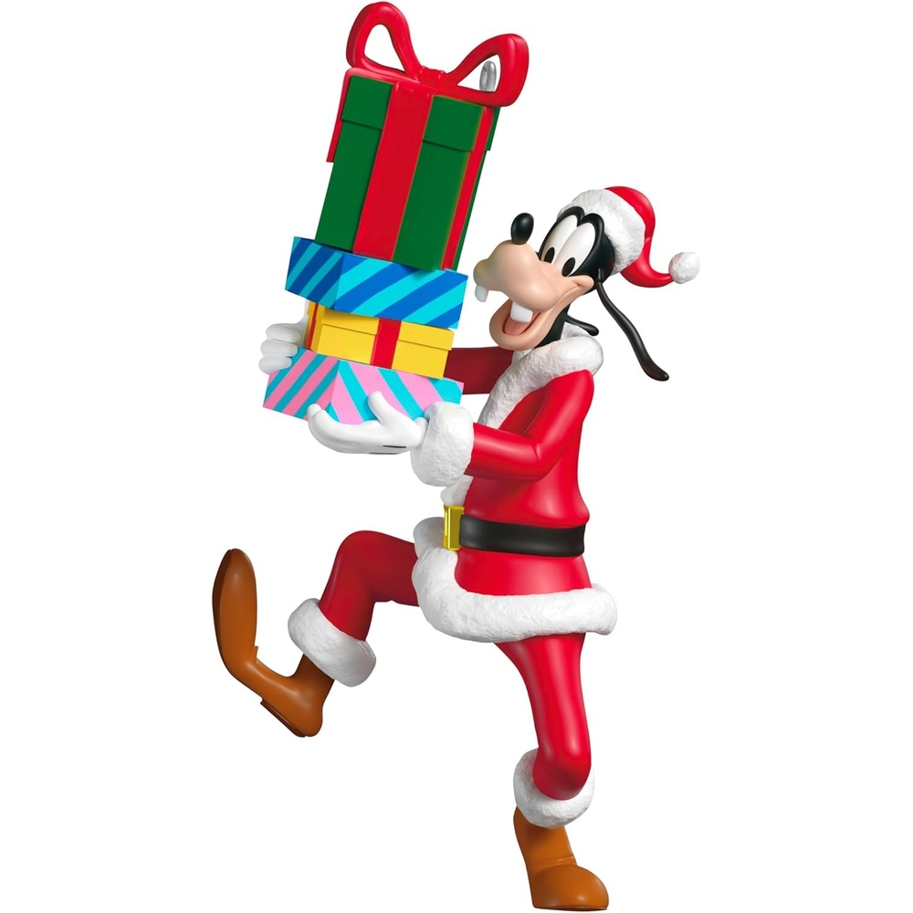 image:imageHallmark Keepsake Disney Christmas Ornament All About Mickey Gardener Mickey Gifts for Disney FansGoofys Santas Helper