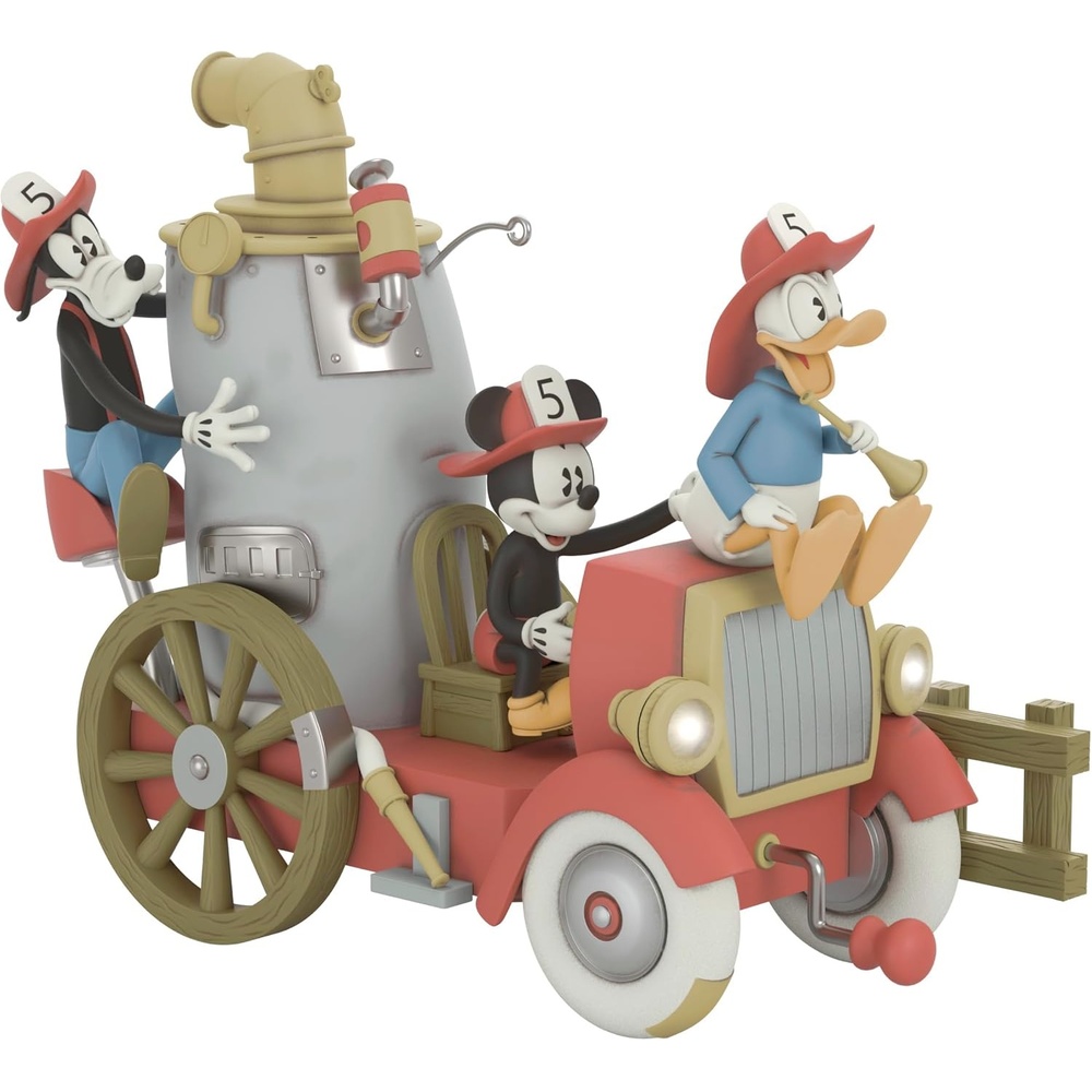 image:imageHallmark Keepsake Disney Christmas Ornament Mickey and Friends Firefighting Friends with Light Sound and MotionFirefighting Friends